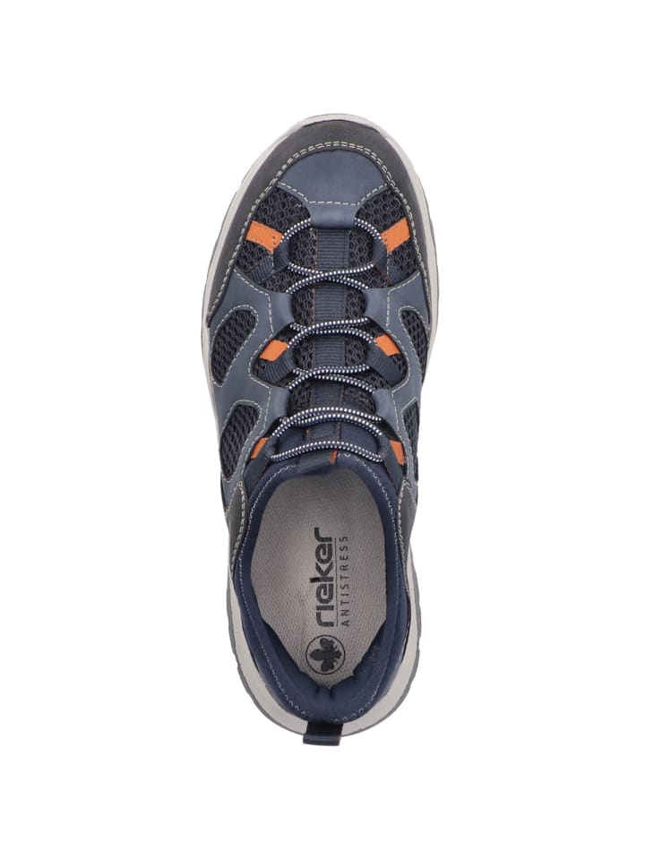 rieker Slipper B8350 in blau günstig kaufen