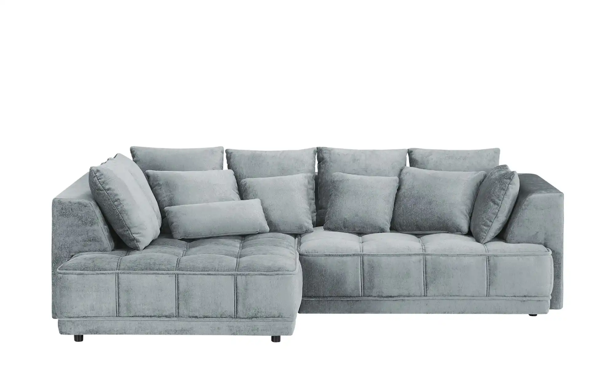Twist Ecksofa aus Samt Tiga