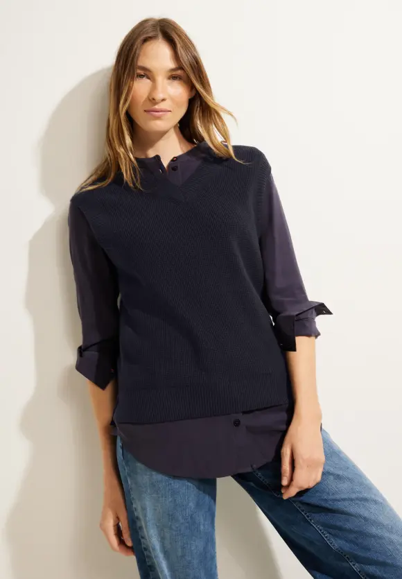 CECIL Cosy Struktur Pullunder