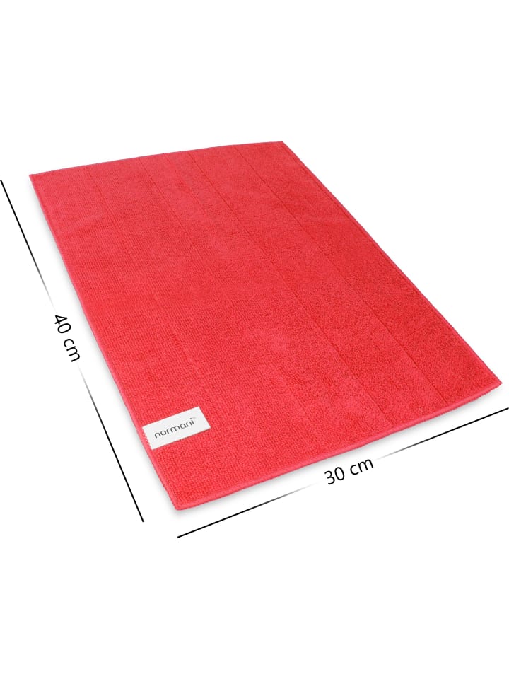normani 12 Stück Mikrofasertuch Reinigungstuch für Küche und Bad in Lila/Orange/Grün günstig kaufen 30 x 40 cm