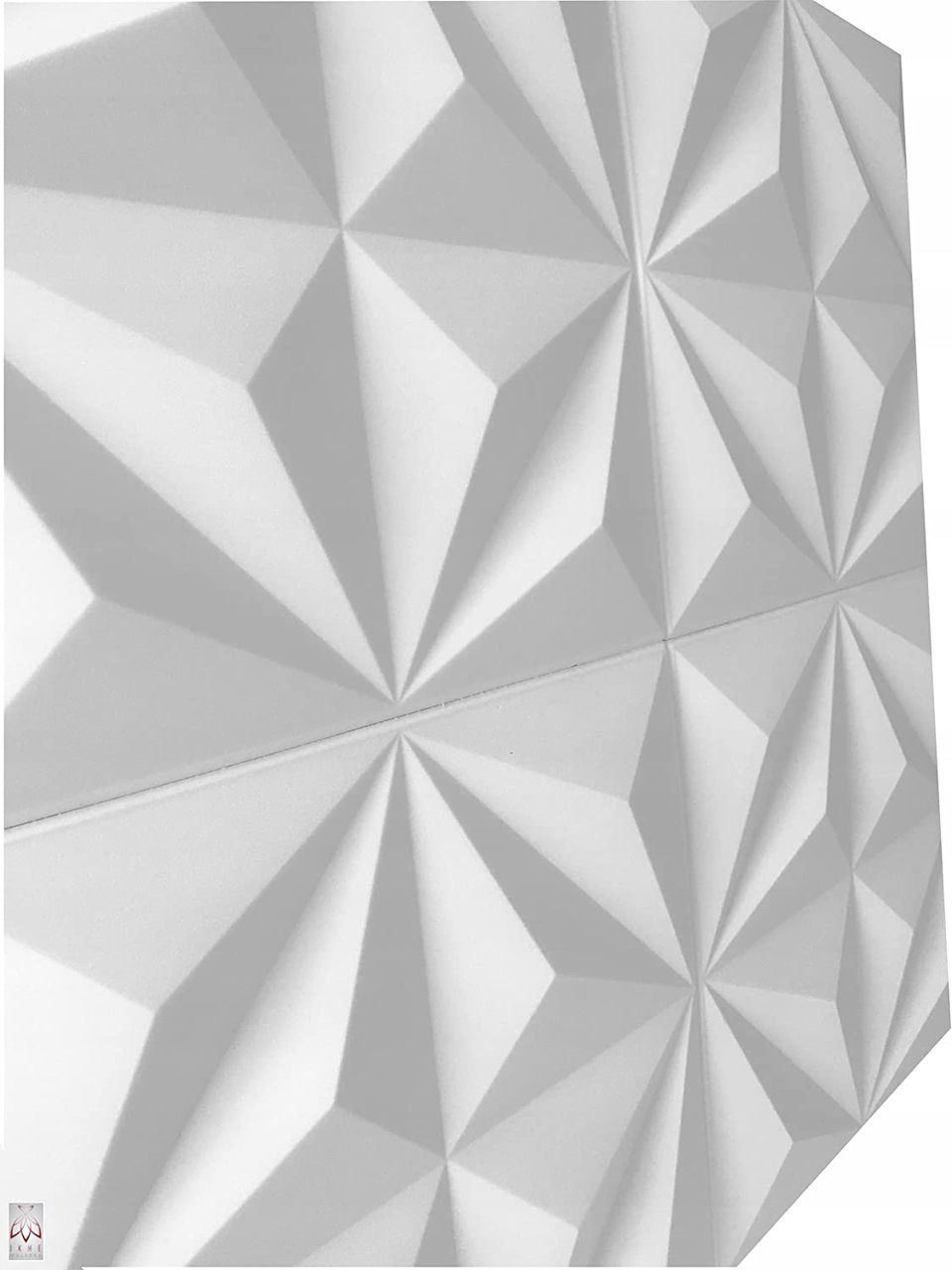 IKHEMalarka 3D Wandpaneel 4m²/16PCS Wanddeko Wandverkleidung Deckenpaneele POLYSTYROL, BxL: 50,00x50,00 cm, 0,25 qm, (16-tlg) 16 Stück = 4m²