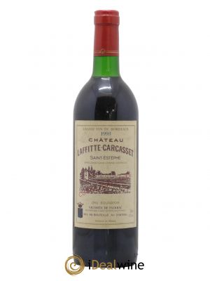 Château Laffitte Carcasset Cru Bourgeois  1993 - Lot de 1 Bouteille