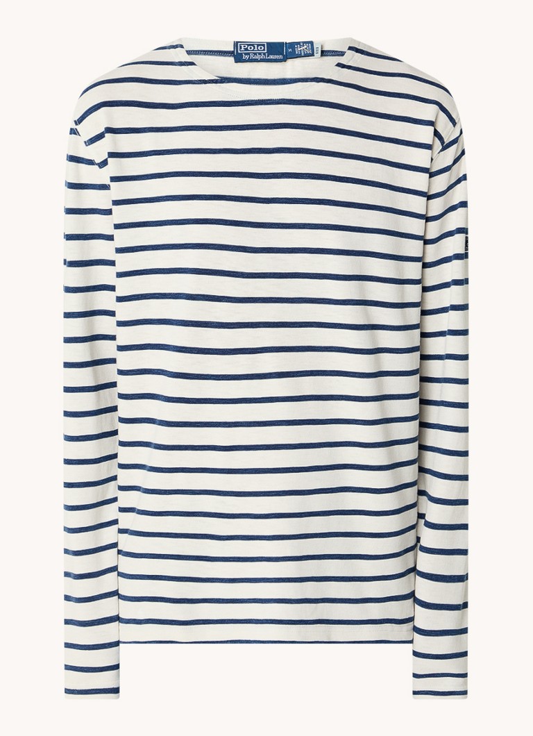 Ralph Lauren long-sleeved shirt with stripe print