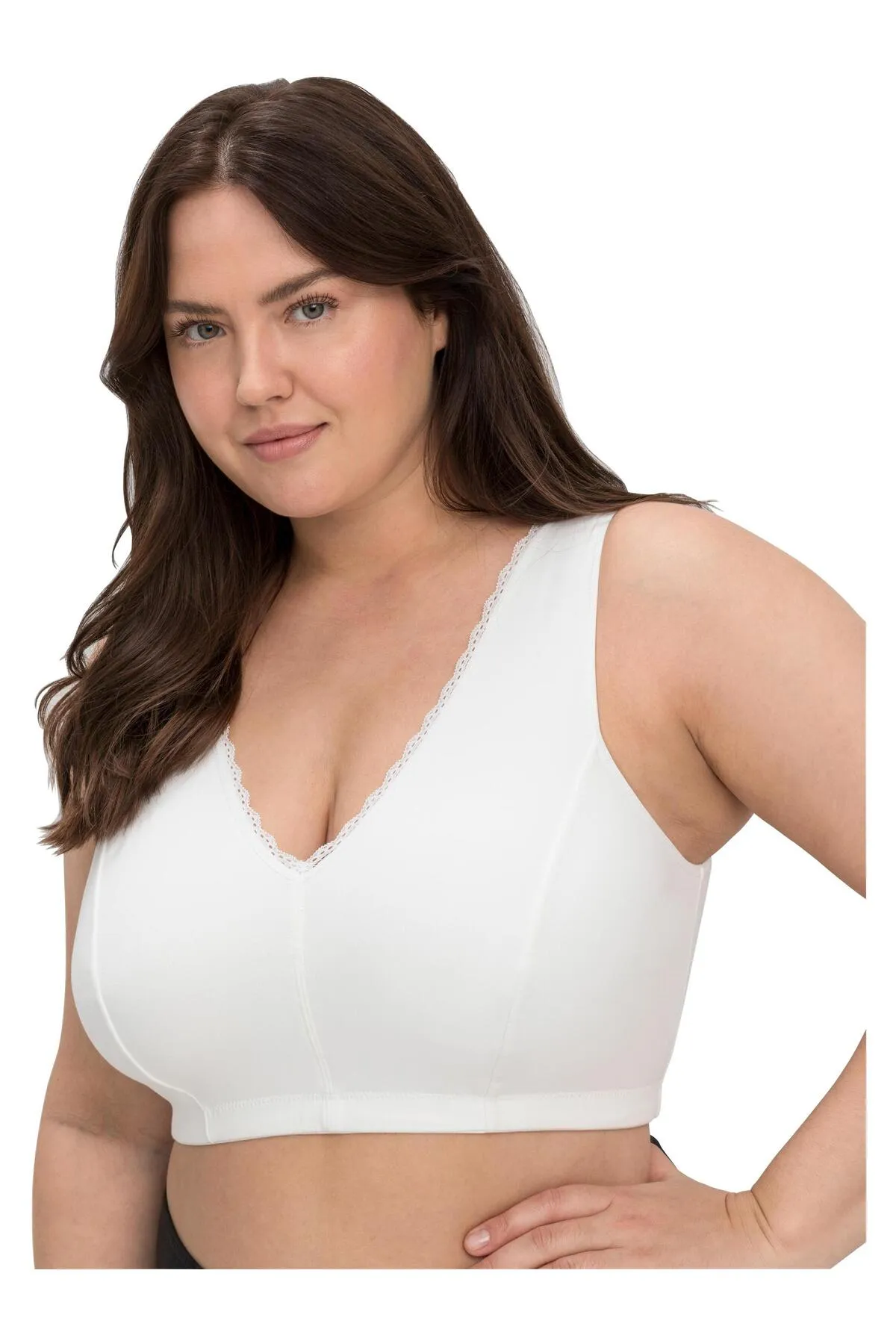 Sheego  Große Größen BH ohne Bügel in Bustier-Form, 2er Set, atmungsaktiv