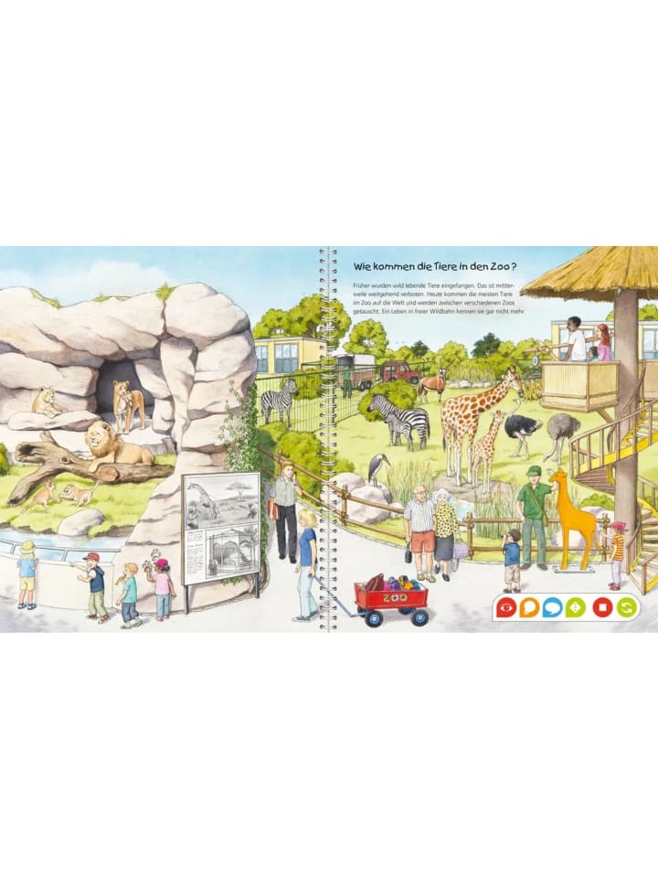 Ravensburger tiptoi® Wieso? Weshalb? Warum? Entdecke den Zoo (Band 20) günstig kaufen onesize