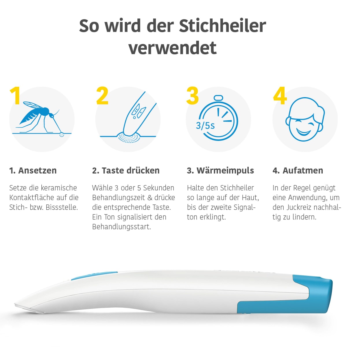 Elektronischer Stichheiler, 1 St