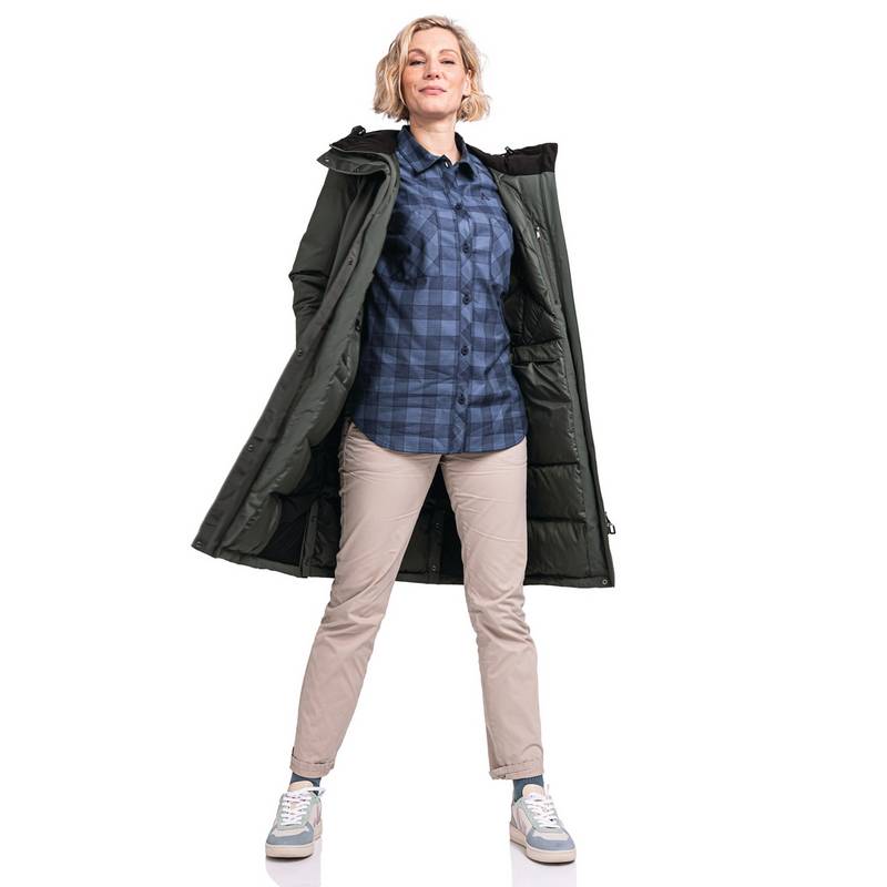 Schöffel Down Parka Canterbury L Daunenjacke Damen