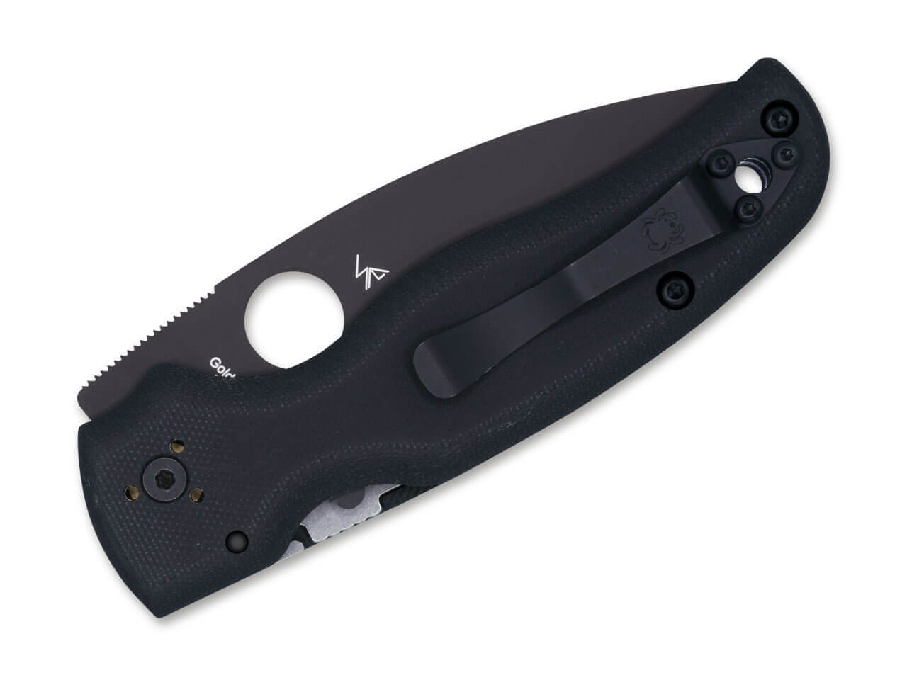 Shaman All Black Serrated