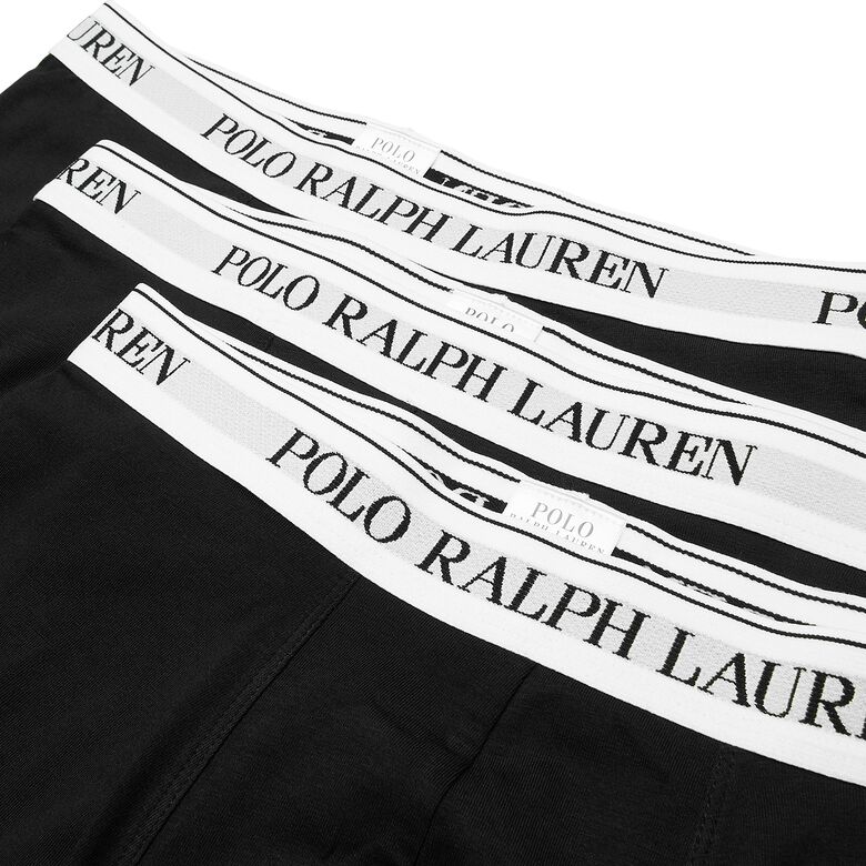 Polo Ralph Lauren Classic Trunk (3 Pack) blk wht/blk wht/blk wht