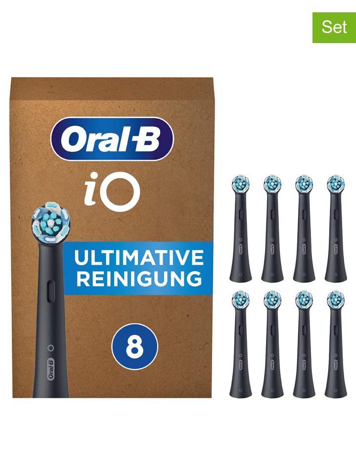 Oral-B 8er-Set: Ersatz-Bürstenköpfe 