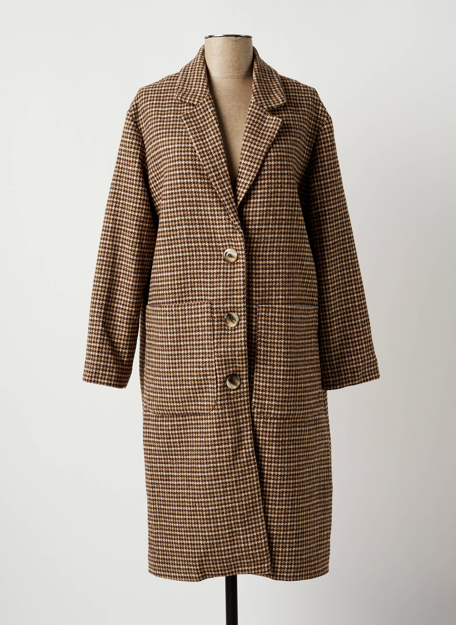 Rue Des Abbesses Manteaux Longs Femme couleur beige