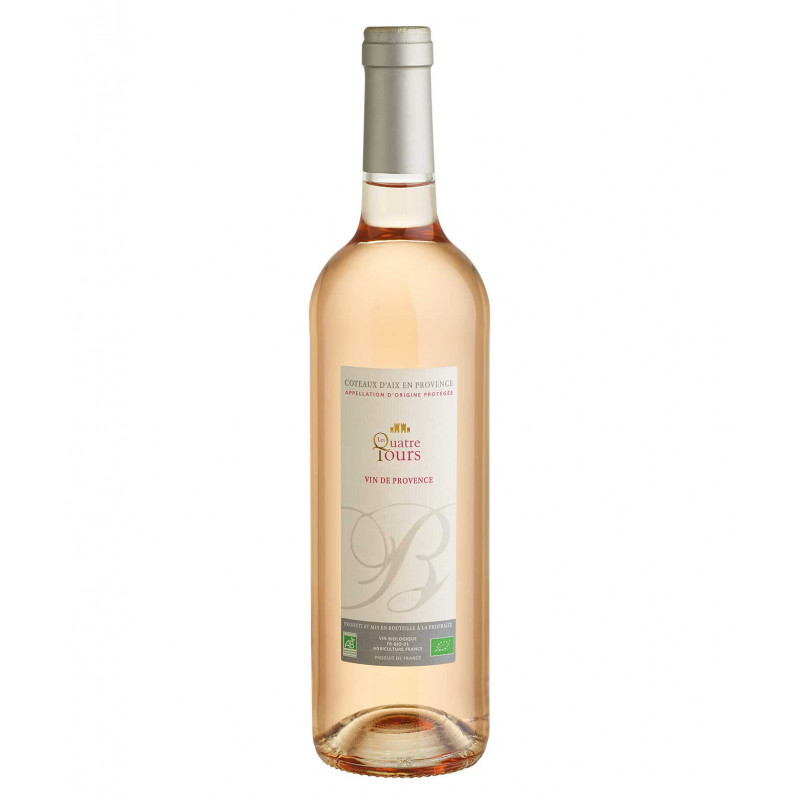 Les Quatre Tours B De Bio Rosé 2022