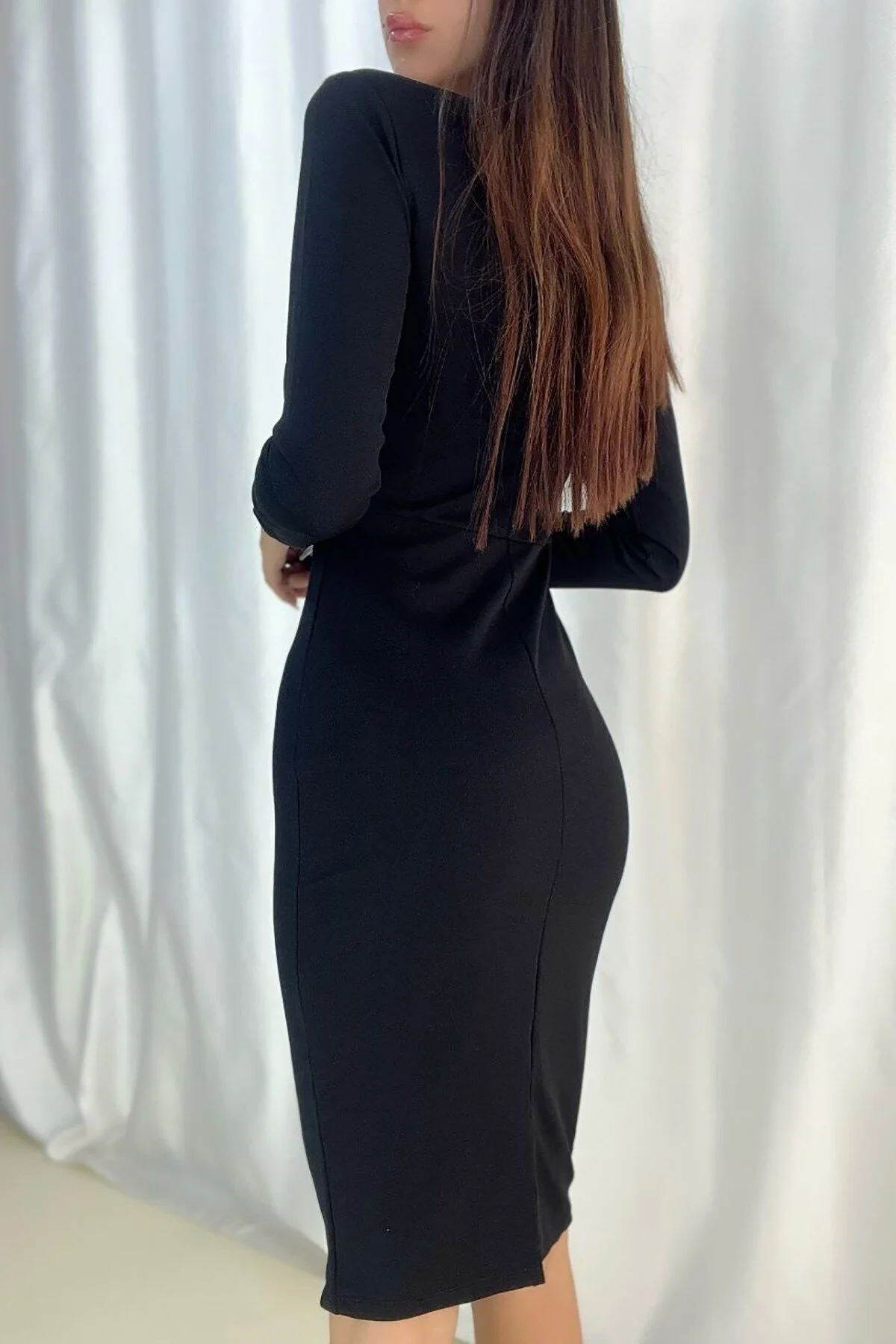 Deafox  Kleid - Schwarz - A-Linie