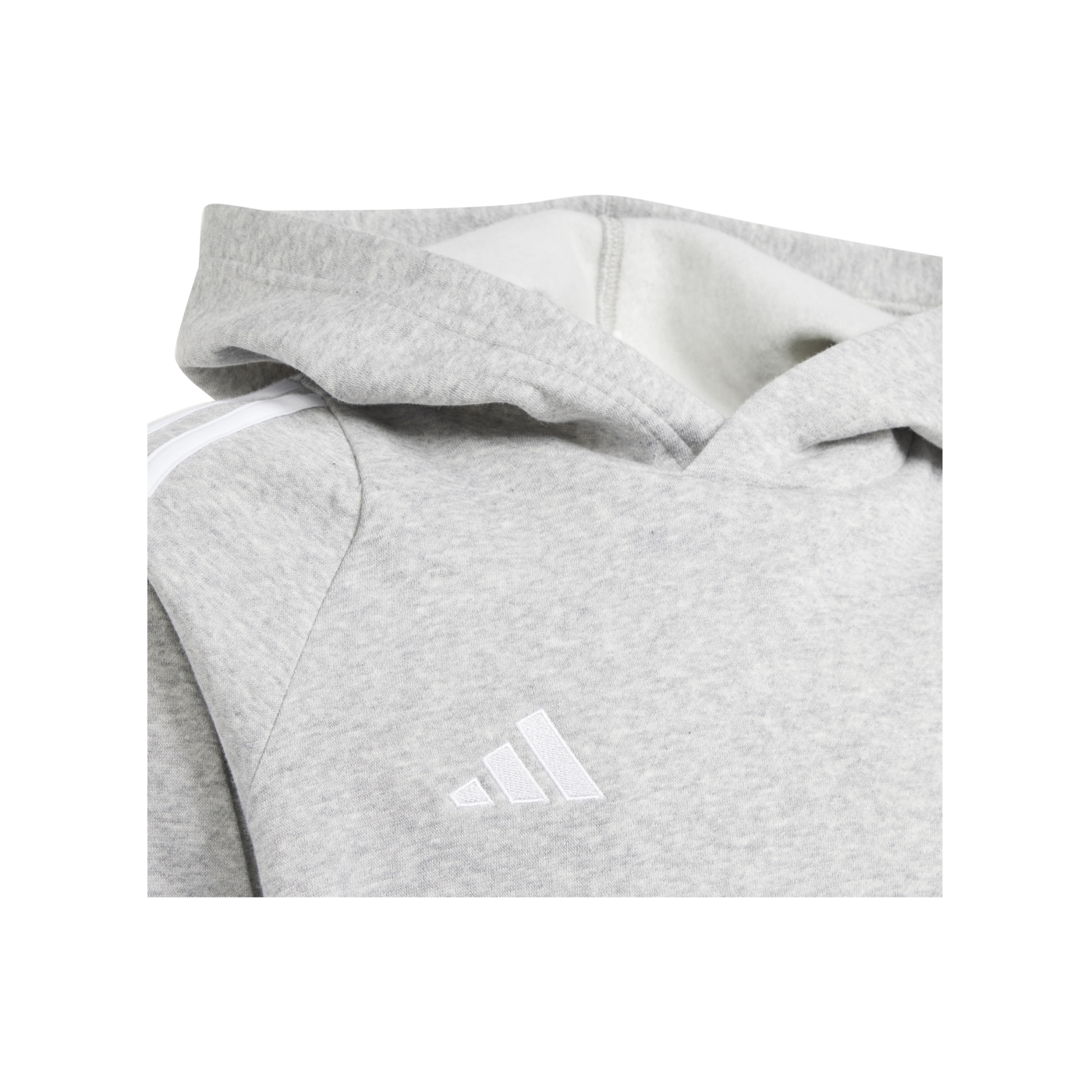 adidas Tiro 24 Hoody Kids Grau Weiss