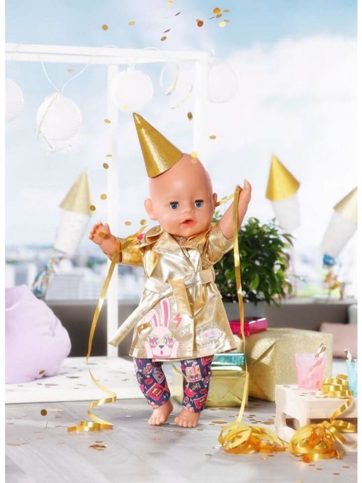 Baby Born BABY born Happy Birthday Mantel in Mehrfarbig ab 3 Jahre günstig kaufen onesize
