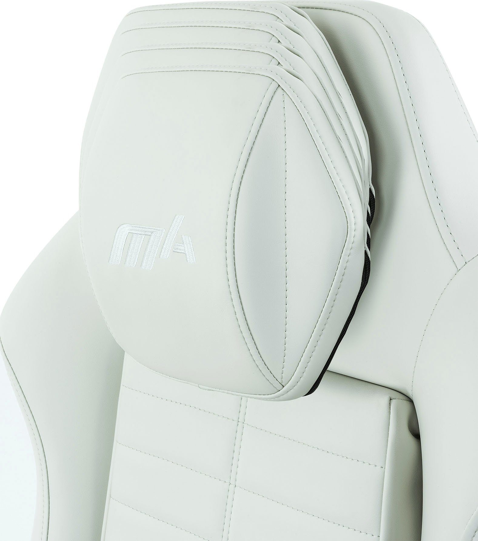 DXRacer Gaming-Stuhl Master PU Leather White