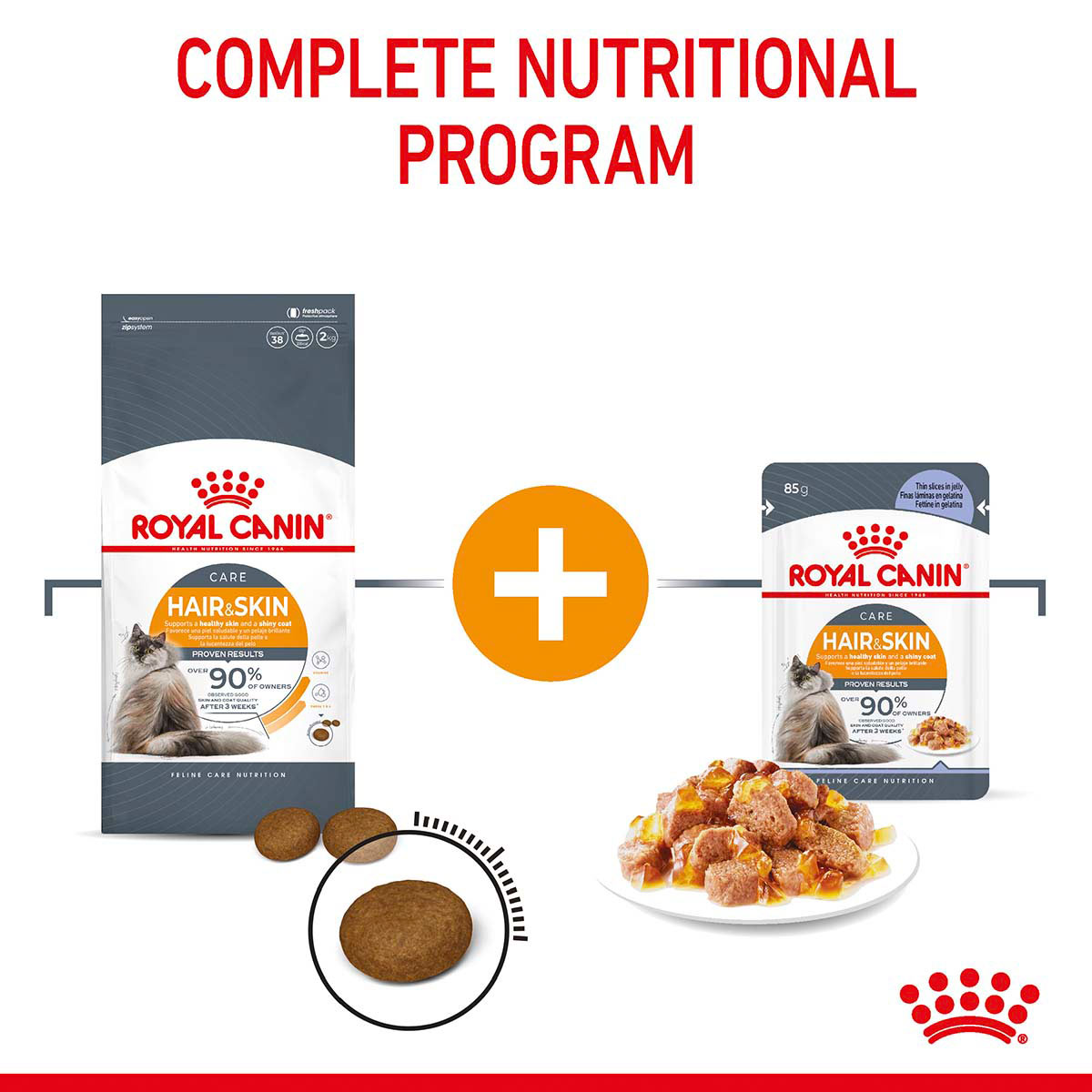Royal Canin FCN Hair & Skin Jelly günstig kaufen