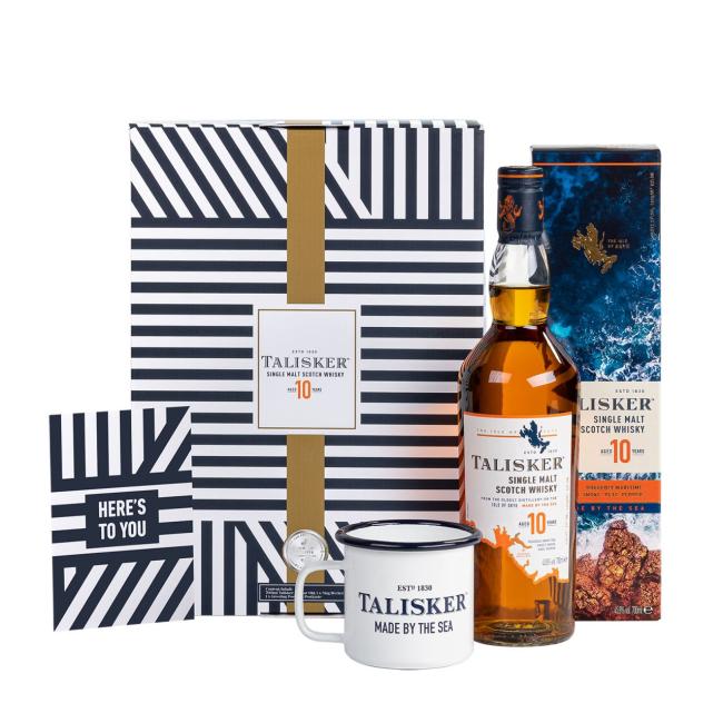 Talisker mit Tasse + Grußkarte 0,7 l·45,8 % vol