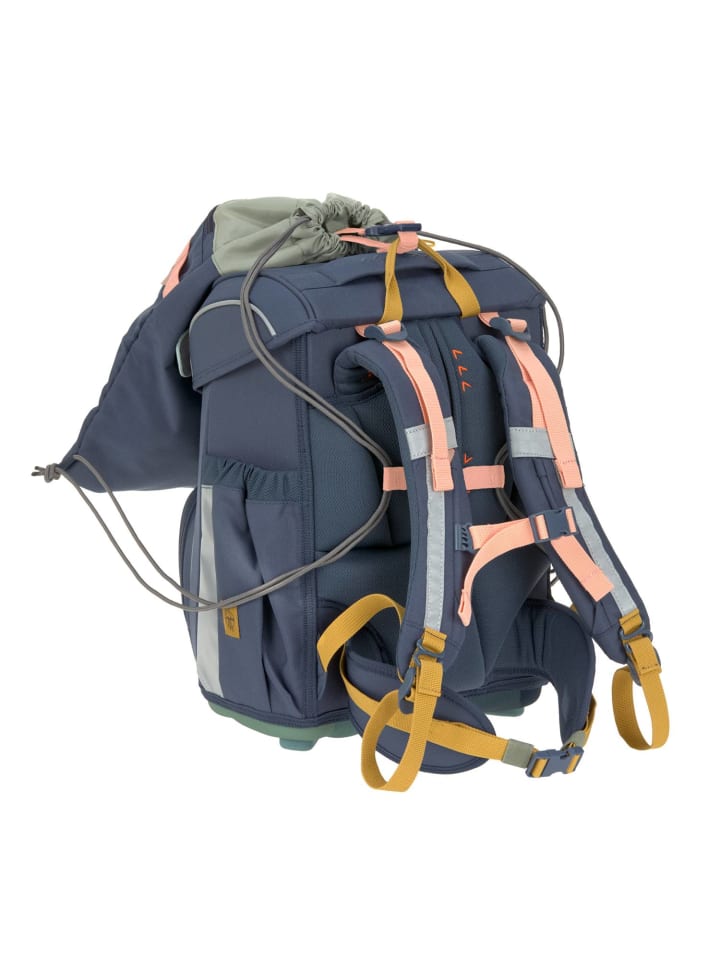 Lässig Lässig Schulranzen Set 7-teilig, Slim Unique navy günstig kaufen onesize