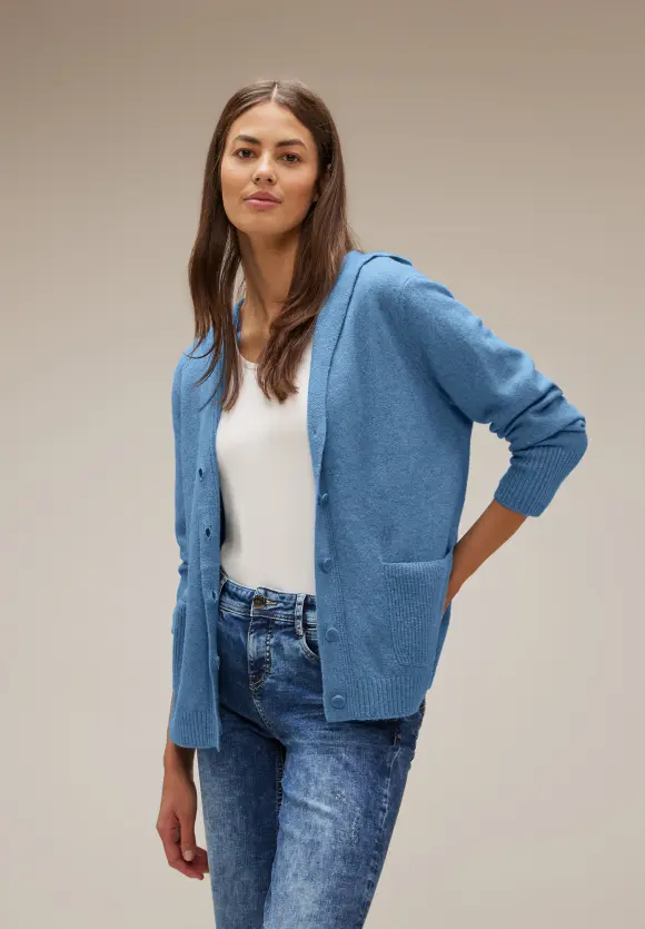 Street One Hoodie Cardigan mit Kapuze