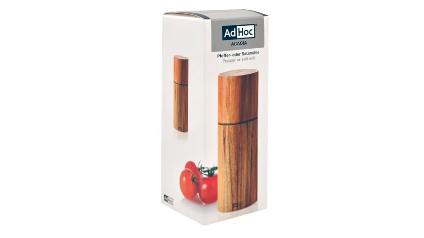 AdHoc Pfeffer- und Salzmühle Acacia large