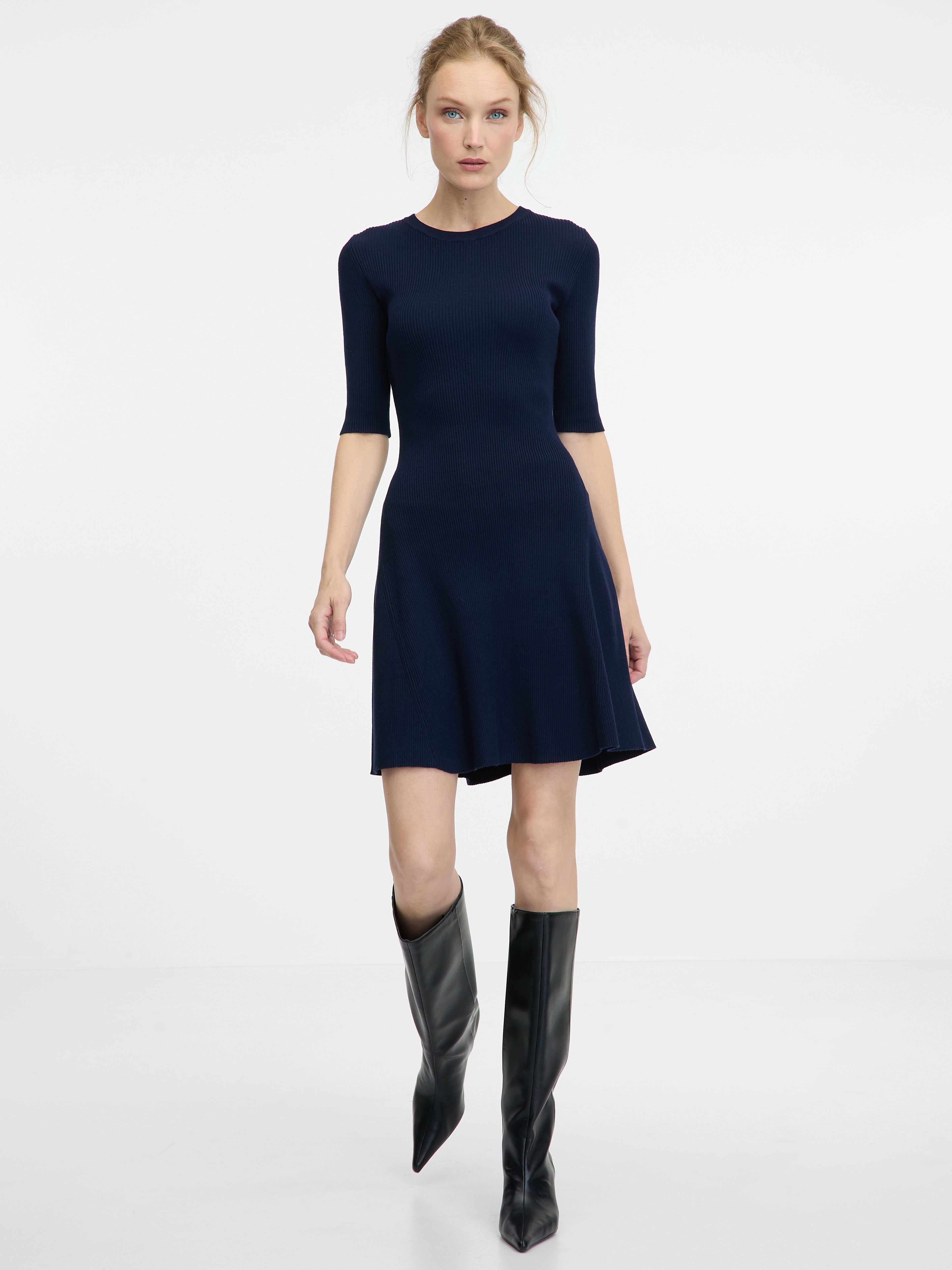 Schwarzes kurzes Damenkleid ORSAY
