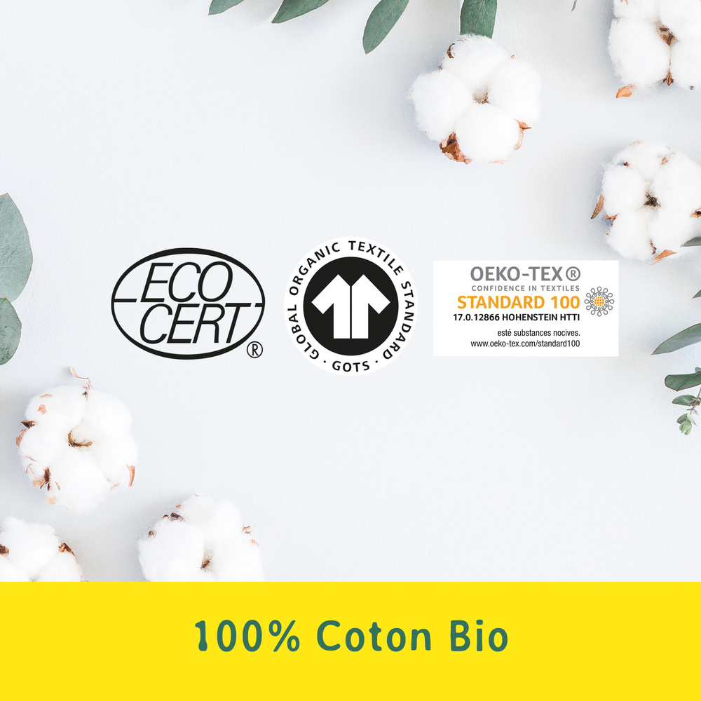 nett Coton Bio Tampon sans Applicateur, Normal, Boite de 16 Tampons Tampon