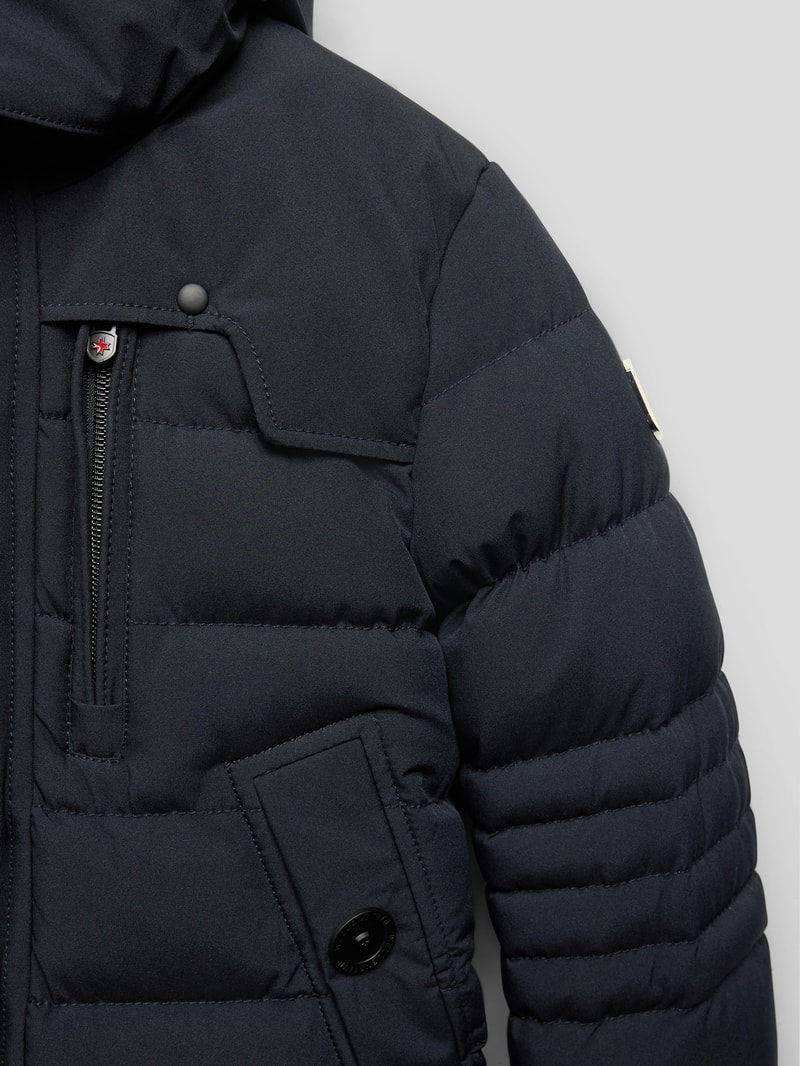 Funktionsjacke mit Brusttaschen Modell 'Starstream' in marineblau