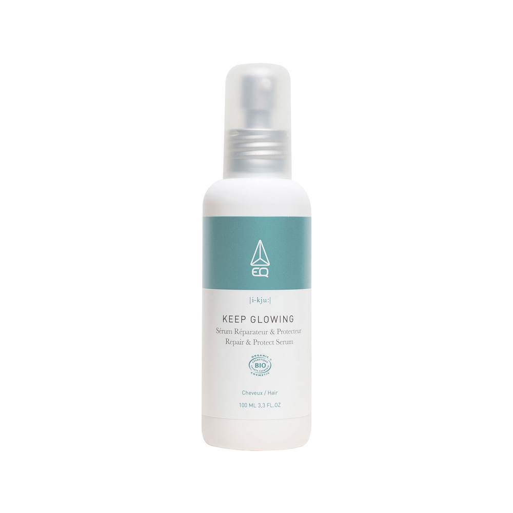 eq france KEEP GLOWING SERUM CHEVEUX REPARATEUR &PROTECTEUR - 100ML BIO SERUM CAPILLAIRE