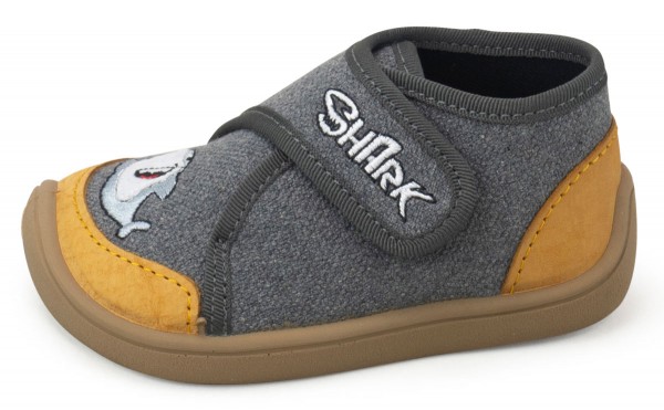 bar3foot Elf ~ Pascal Slipper ~ Hai Grau