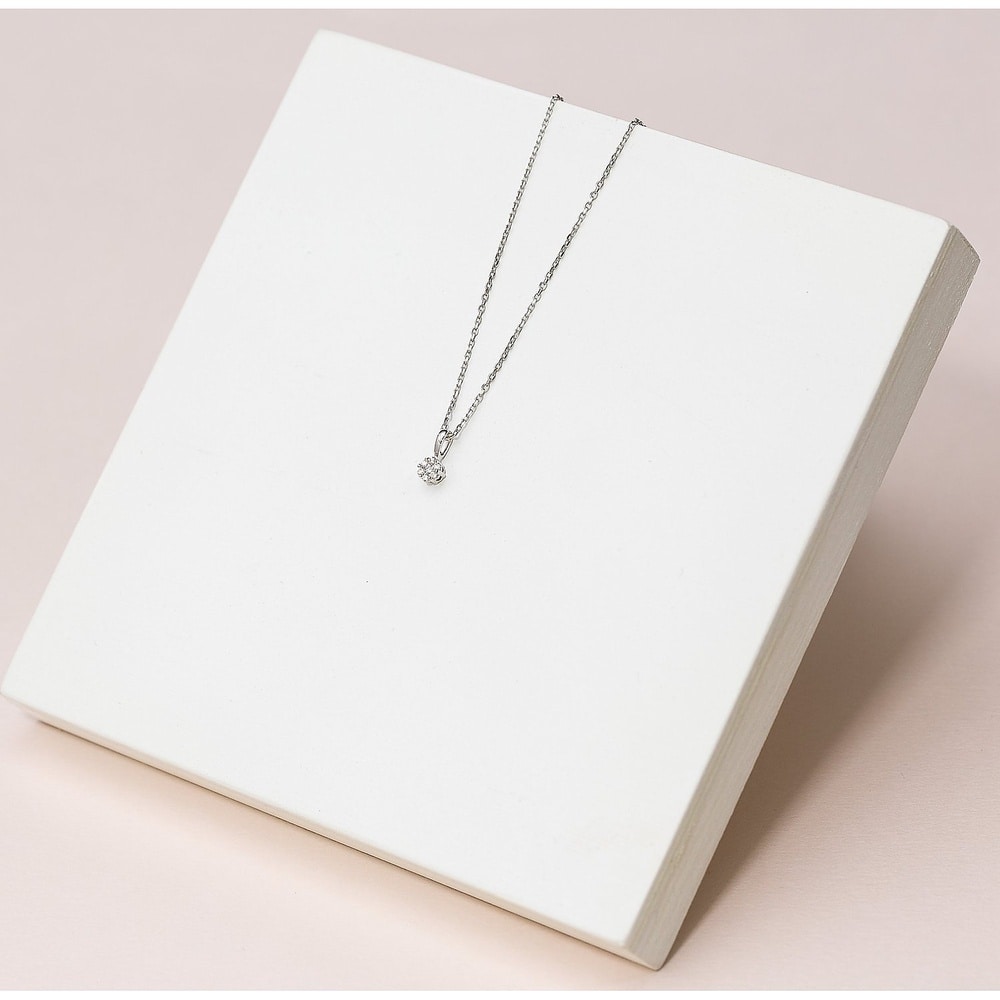 Valeria Chaînette 375 Or blanc collier
