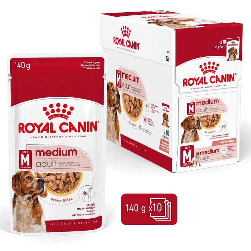 Royal Canin Medium Adult in Soße zu TOP-Preisen
