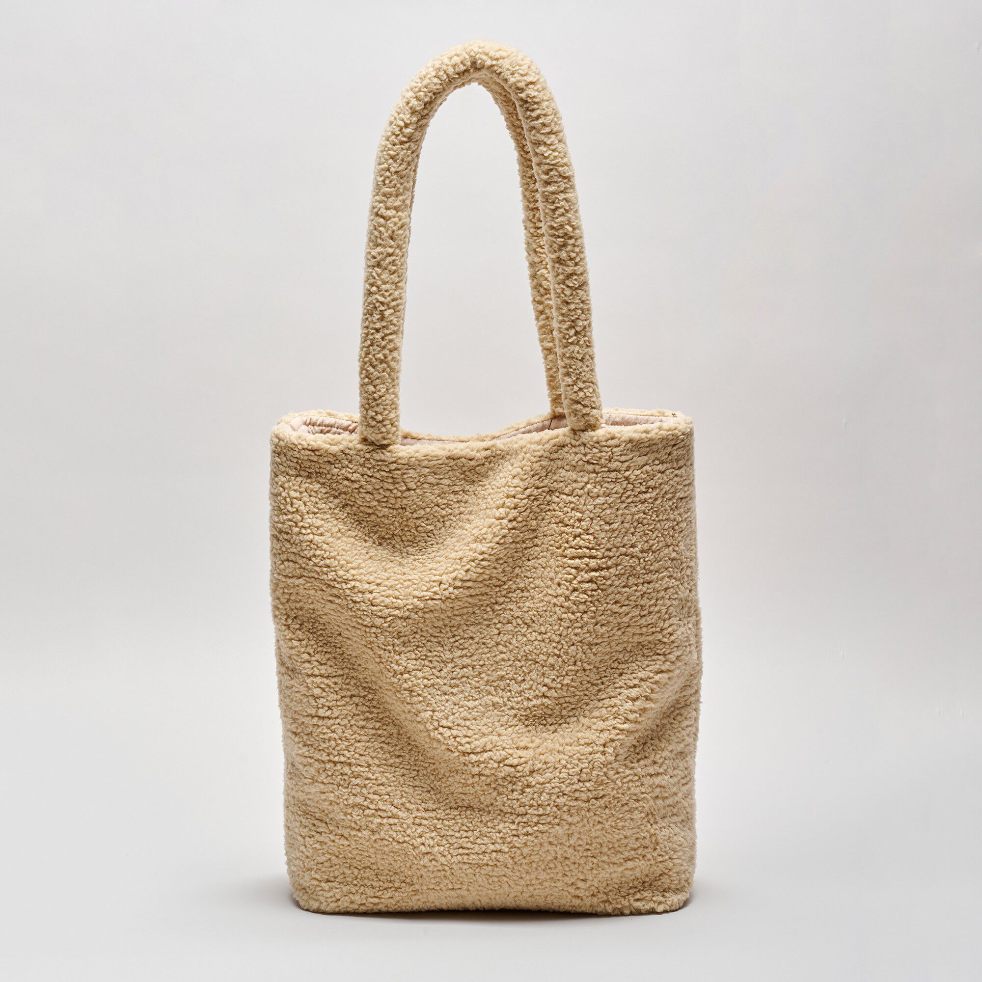 Sac tote-bag en sherpa Savana