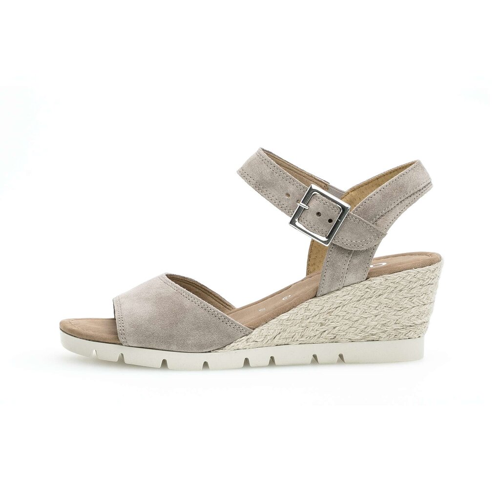 Gabor comfort Keilsandalette beige