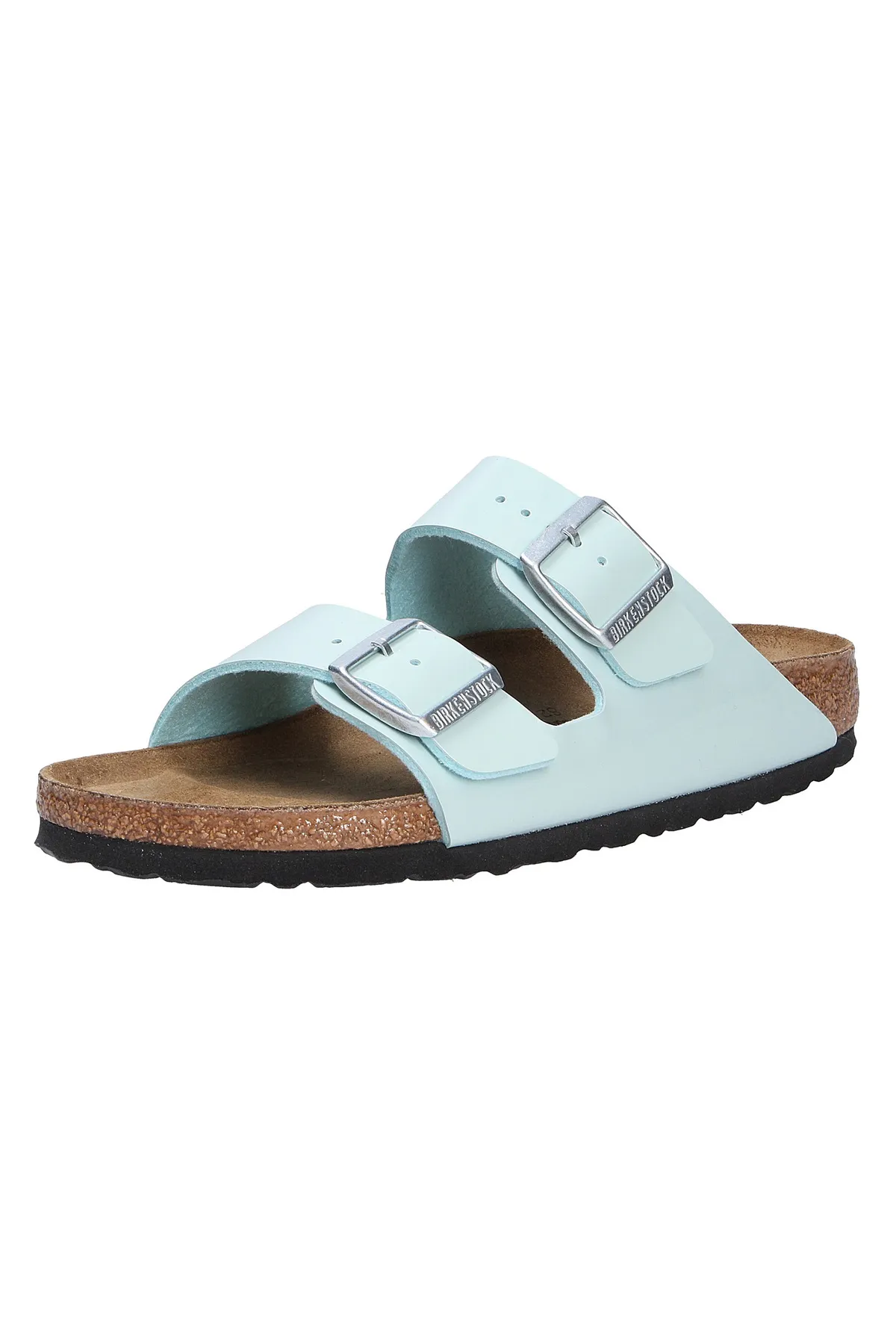 Birkenstock  Pantolette - Grün - Flacher Absatz