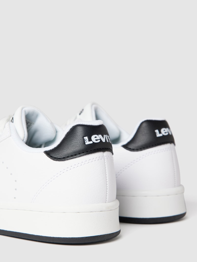 Sneaker mit Label-Details Modell 'AVENUE' in weiß