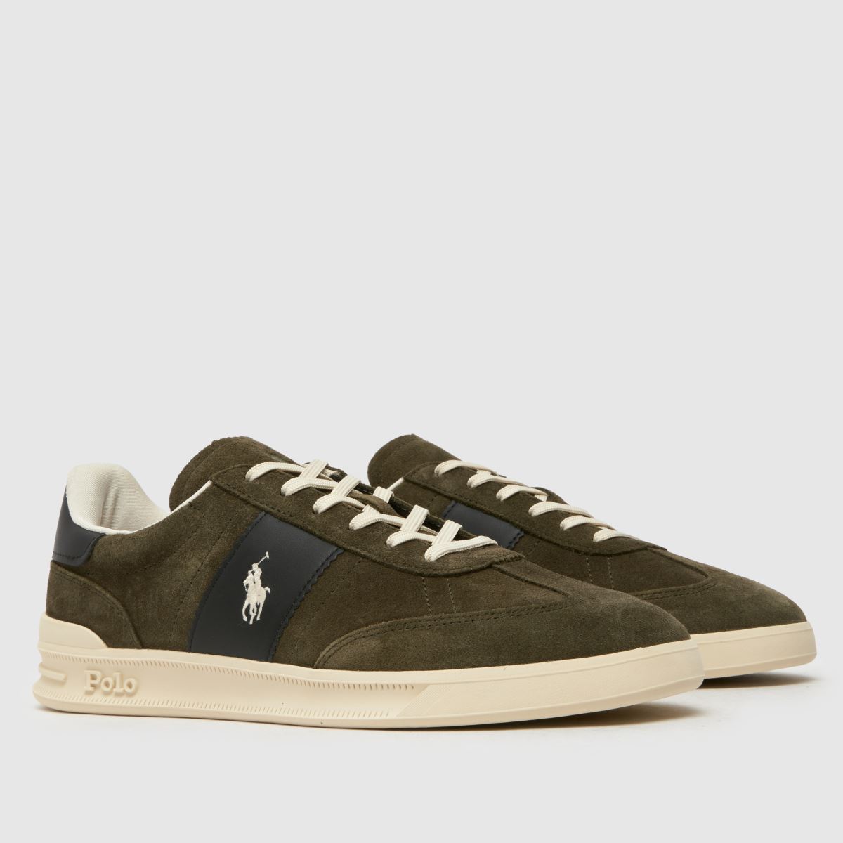 Polo Ralph Lauren – Heritage Aera – Gröna sneakers