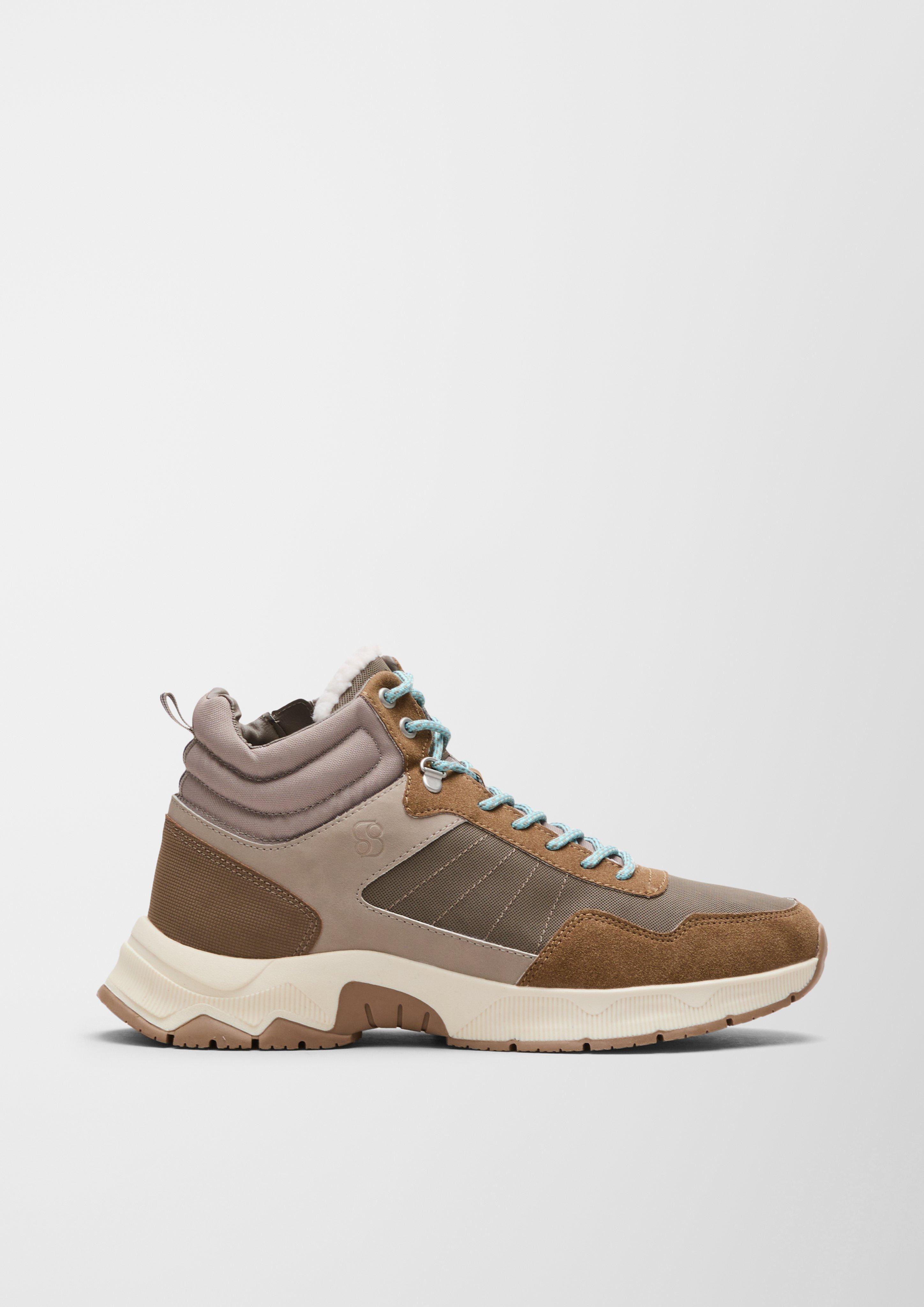Sneaker im Materialmix  6006527-341