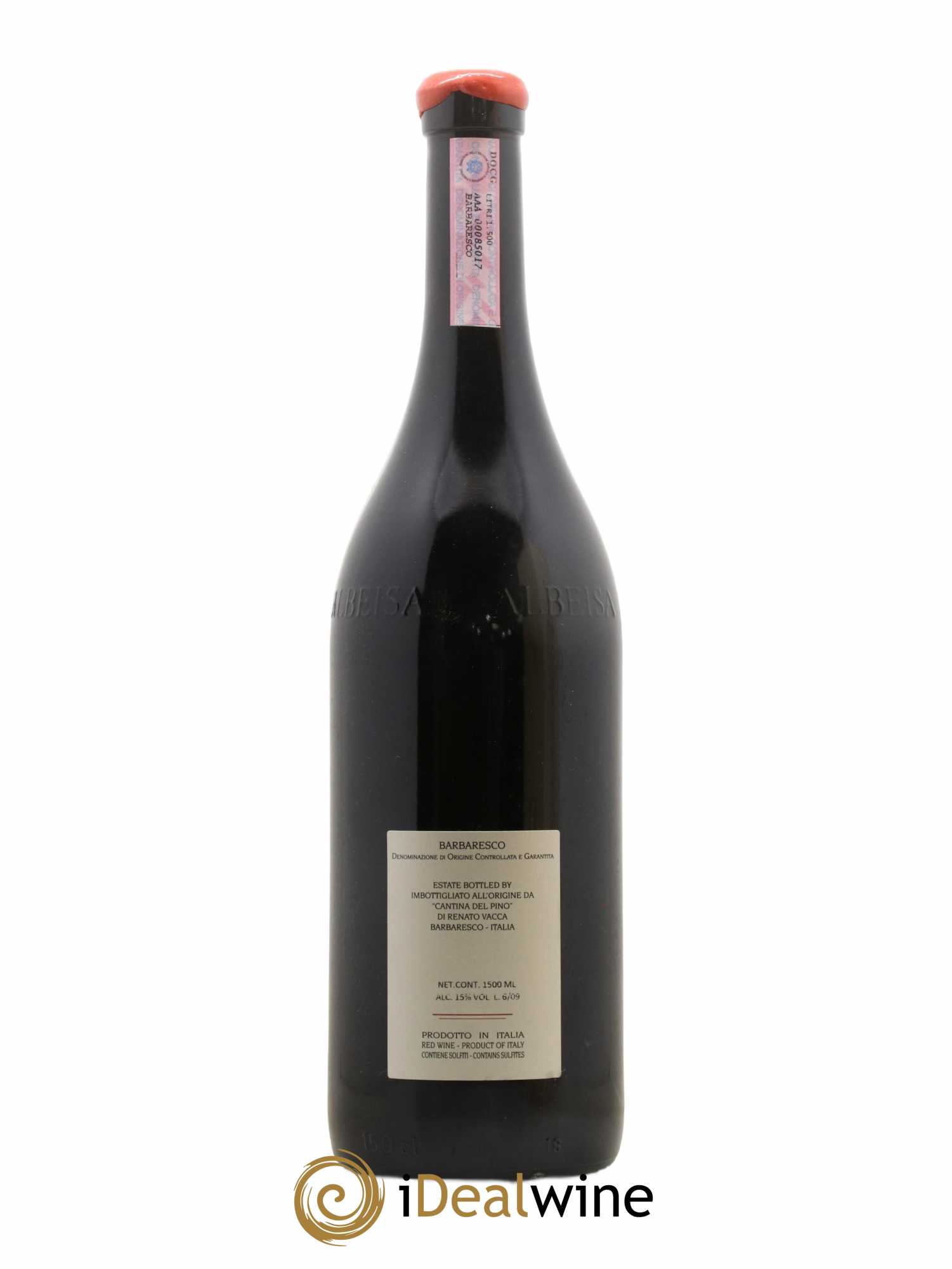 Barbaresco DOCG Albesani Cantina del Pino 2009 - Lot de 1 Magnum