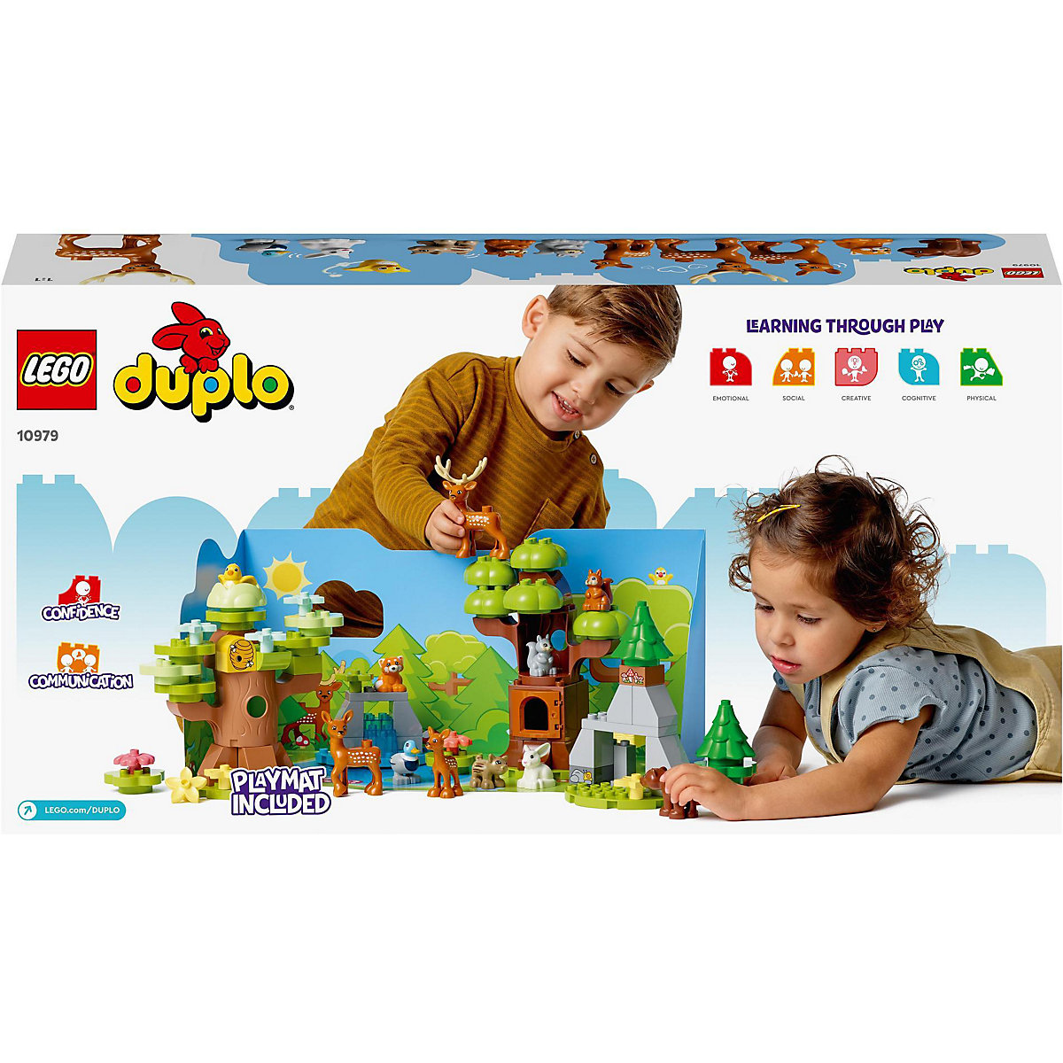 LEGO® DUPLO 10979 Wilde Tiere Europas
