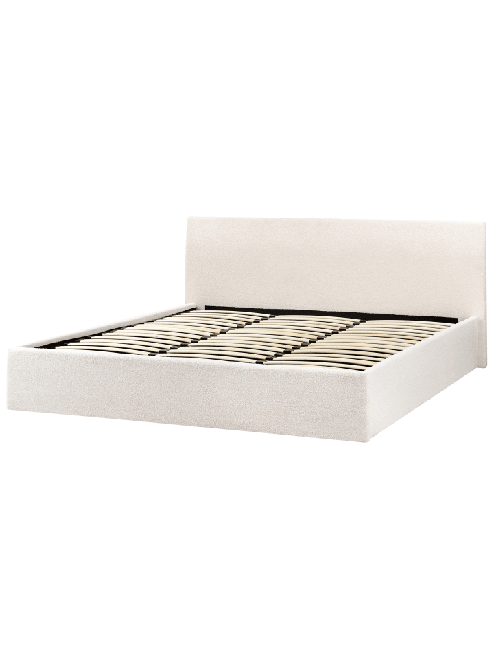 Beliani Doppelbett ORBEY in Weiß - (W) 198 x (H) 88 x (L) 212 cm günstig kaufen onesize