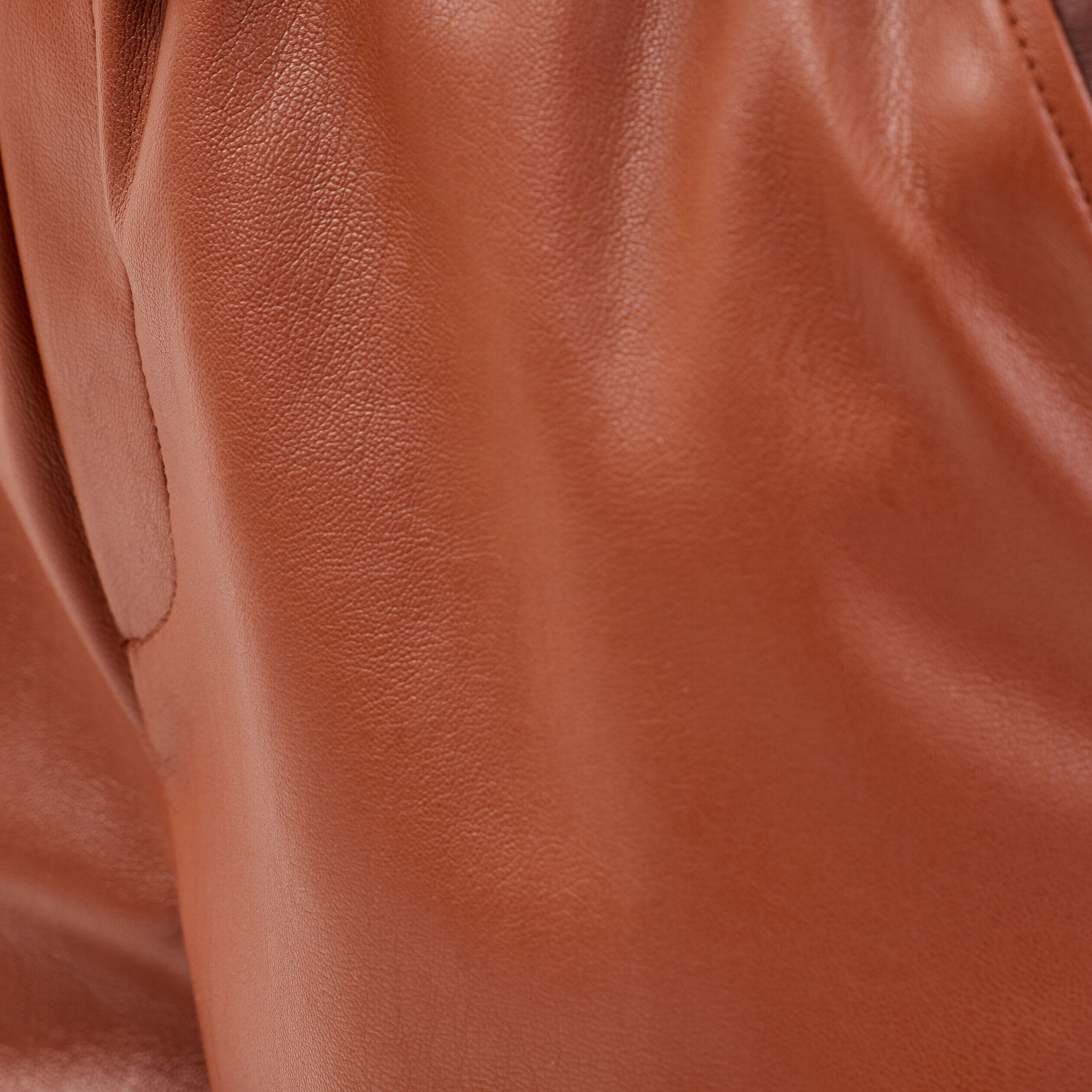 Pantalon jogging droit marron cognac femme | Cache Cache