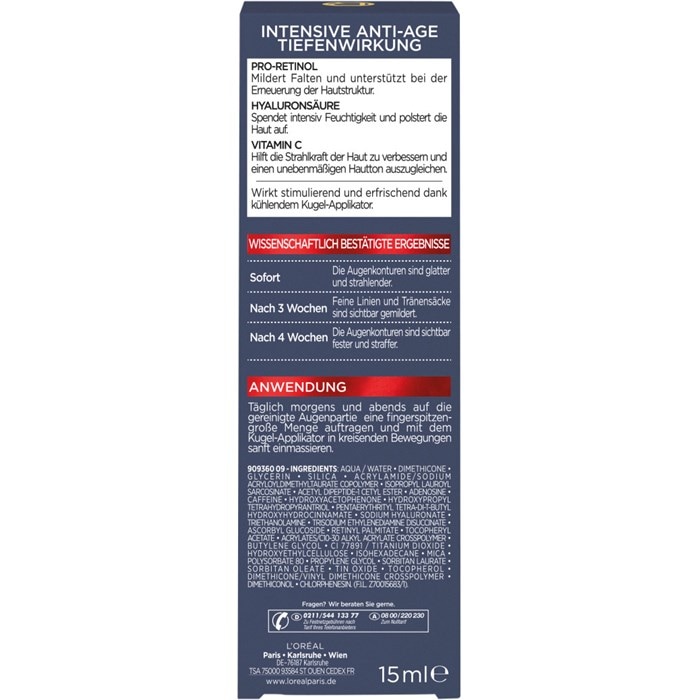 Laser X3 Anti-Age Augenpflege