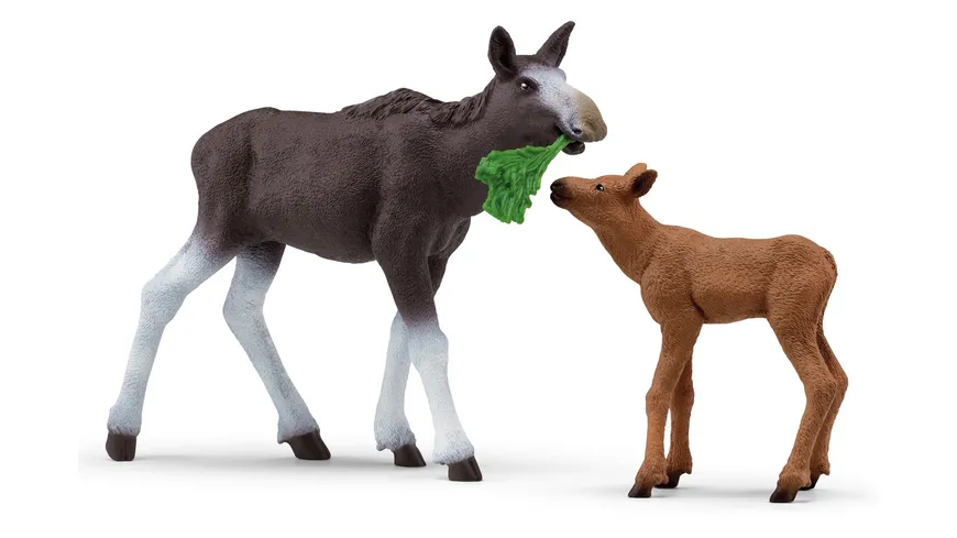 Schleich 42603 - Wild Life - Elchkuh mit Kalb