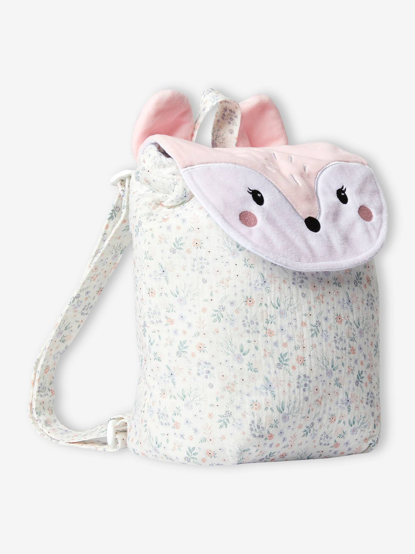 Sac chat personnalisable fille rose pâle
