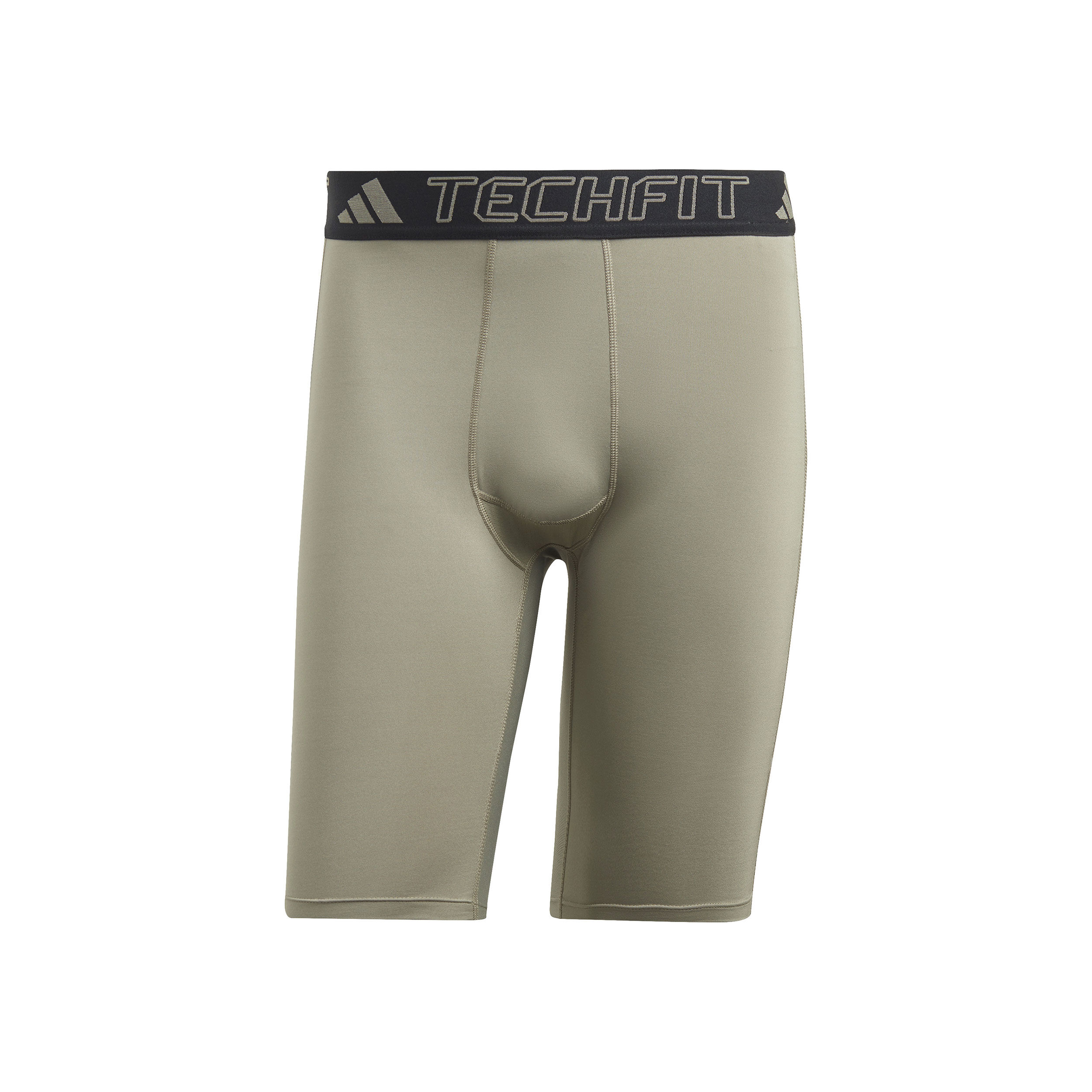 Techfit Training Short Tight Herren - Oliv, Schwarz