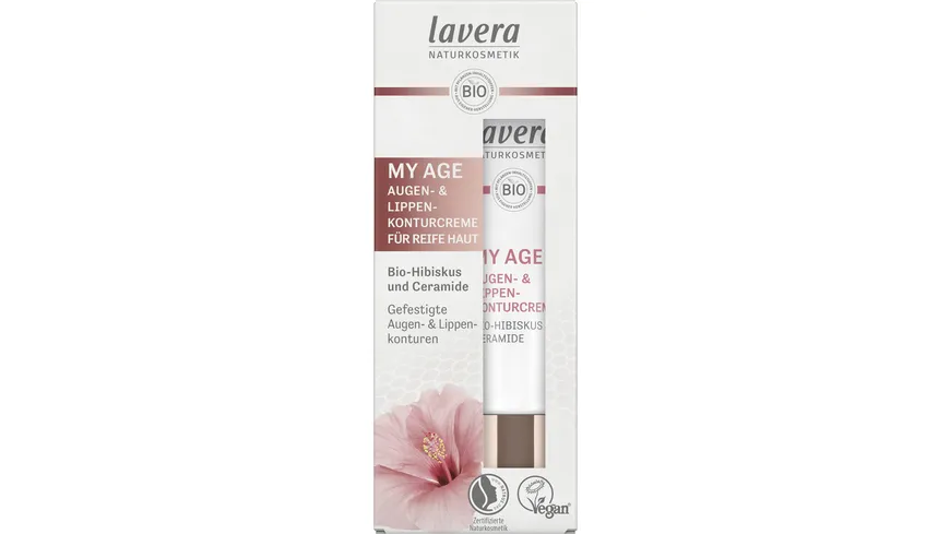 lavera MY AGE Augen- und Lippenkonturencreme 15 ml
