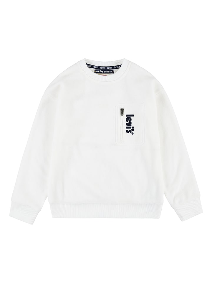 Levi's Kids Sweatshirt in Weiß günstig kaufen