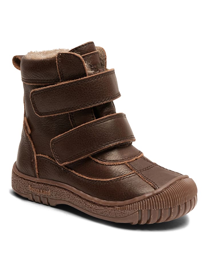 bisgaard Leder-Winterboots in Braun günstig kaufen