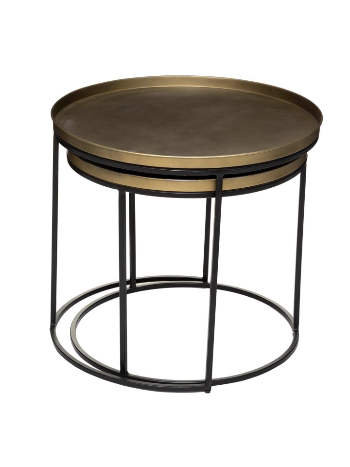 Atmosphera Créateur d'intérieur Kaffeetische-Set in gold günstig kaufen onesize
